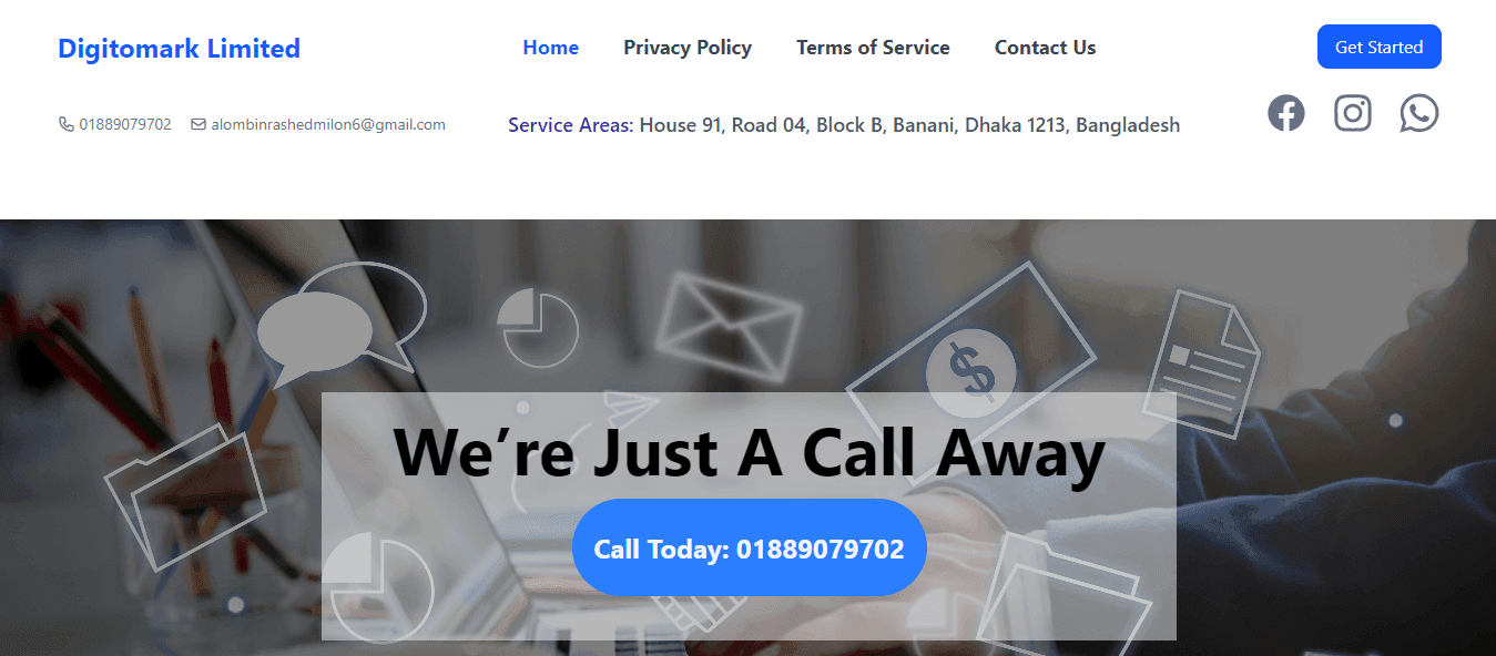 Screenshot of Digi shop